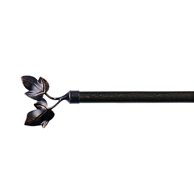 Durable Hardware Iron Curtain Rod Set Simple Style Curtain Pole Home Decor Curtain Rods