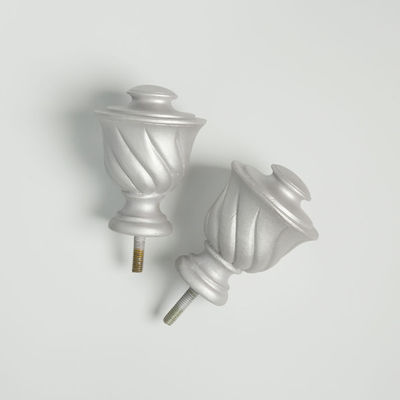 Stainless Steel Curtain Rod Finials