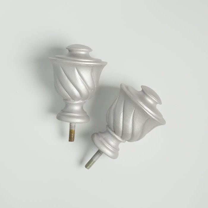 Stainless Steel Curtain Rod Finials
